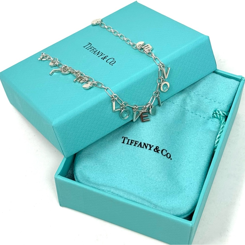 Authentic Tiffany & co. Love Notes Charm Bracelet. - Picture 11 of 12
